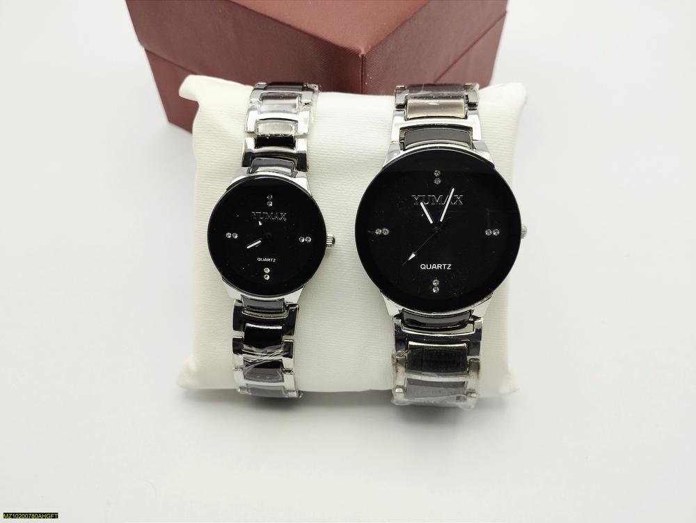 ⌚ Elegant Couple Watch Set – Timeless Style for You & Your Partner