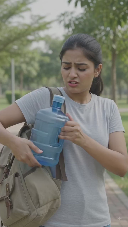 Collapsible Silicone Water Bottle 💜